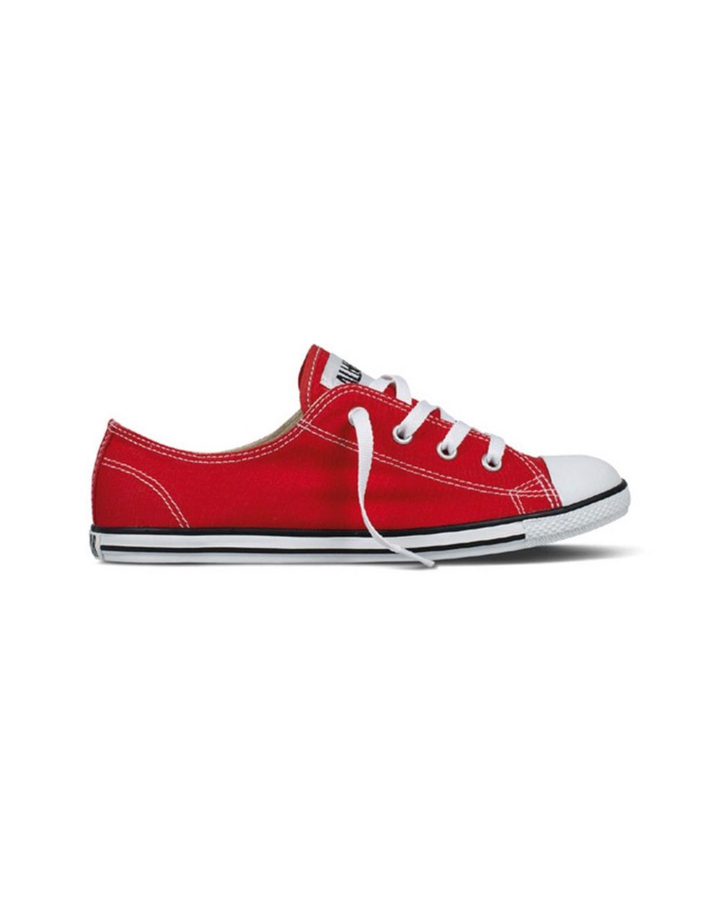 Converse Chuck Taylor All Star Dainty Sneakers in Red | Lyst