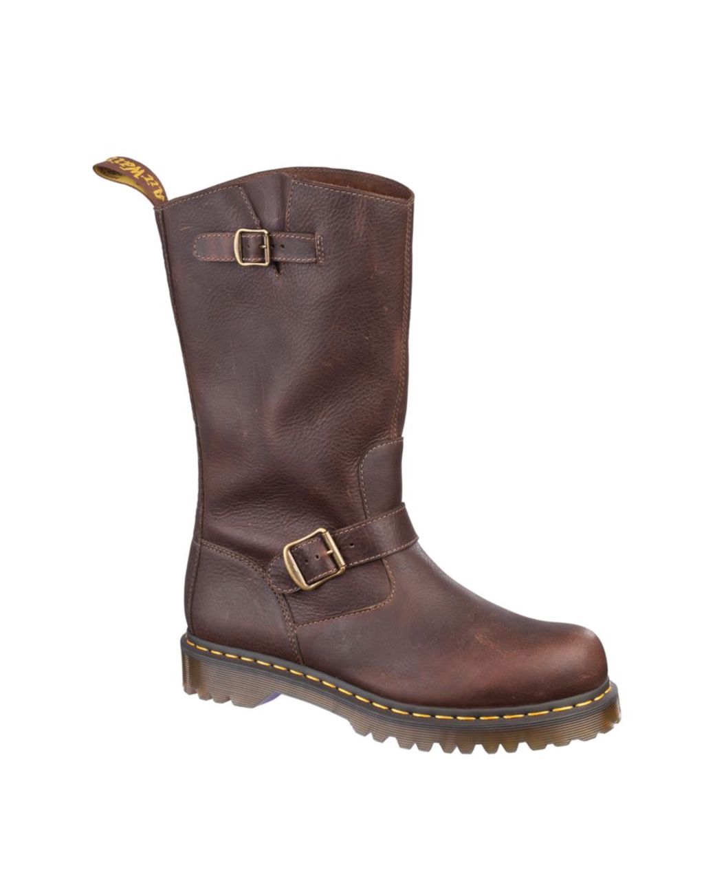 Dr. Martens Case Engineer Boots in Brown for Men | Lyst