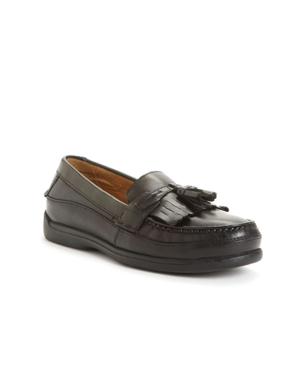 Dockers Sinclair Kiltie Tassel Loafers in Black for Men | Lyst