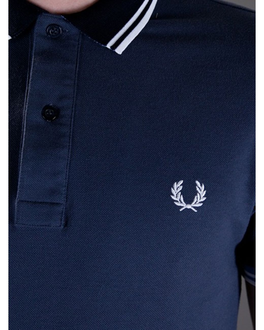 Fred Perry Special Edition Polo Shirt in Blue for Men | Lyst UK