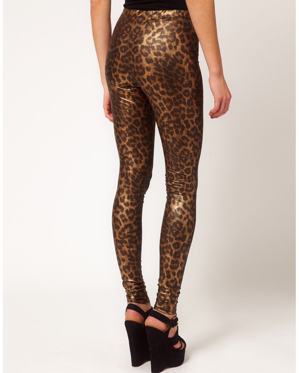 Metallic Leopard Print 