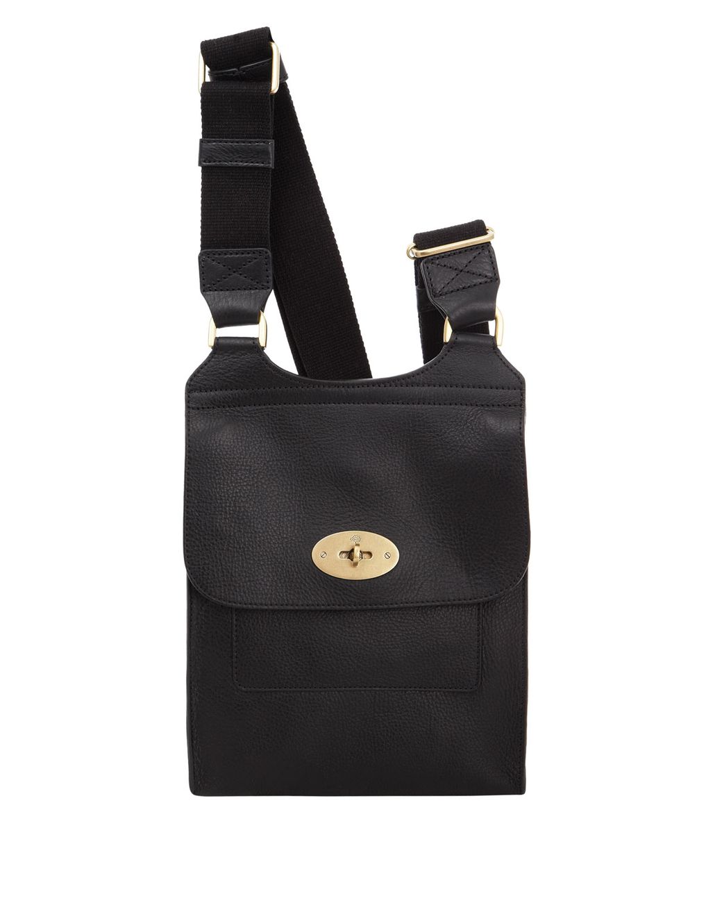 Mulberry Black Leather Antony Messenger Bag for Men | Lyst Australia