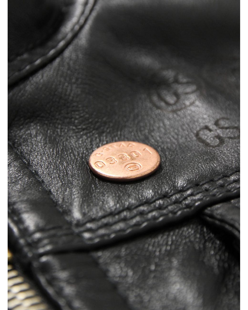 G-Star RAW New Dryden Black Leather Jacket for Men | Lyst UK