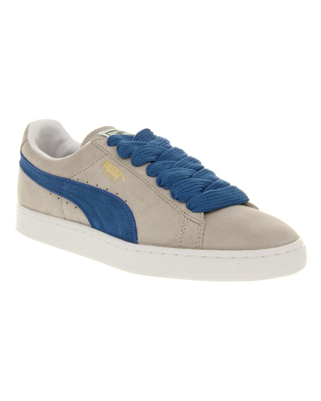 PUMA Suede Classic Lime Greyblue in Natural for Men | Lyst