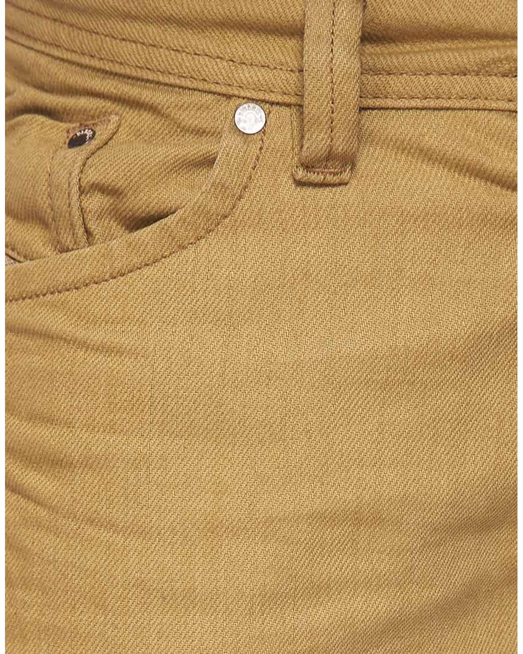 DIESEL Darron 8qu Regular Slim Jeans in Beige (Natural) for Men | Lyst