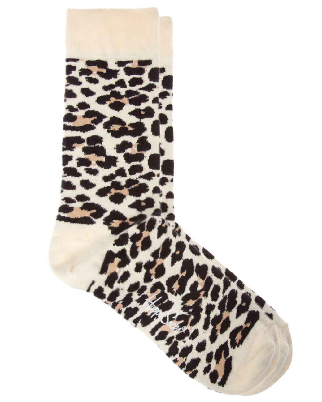 3 x Mens Leopard Print Crew Length Everyday Use Cotton Lycra Animal Print Socks 
