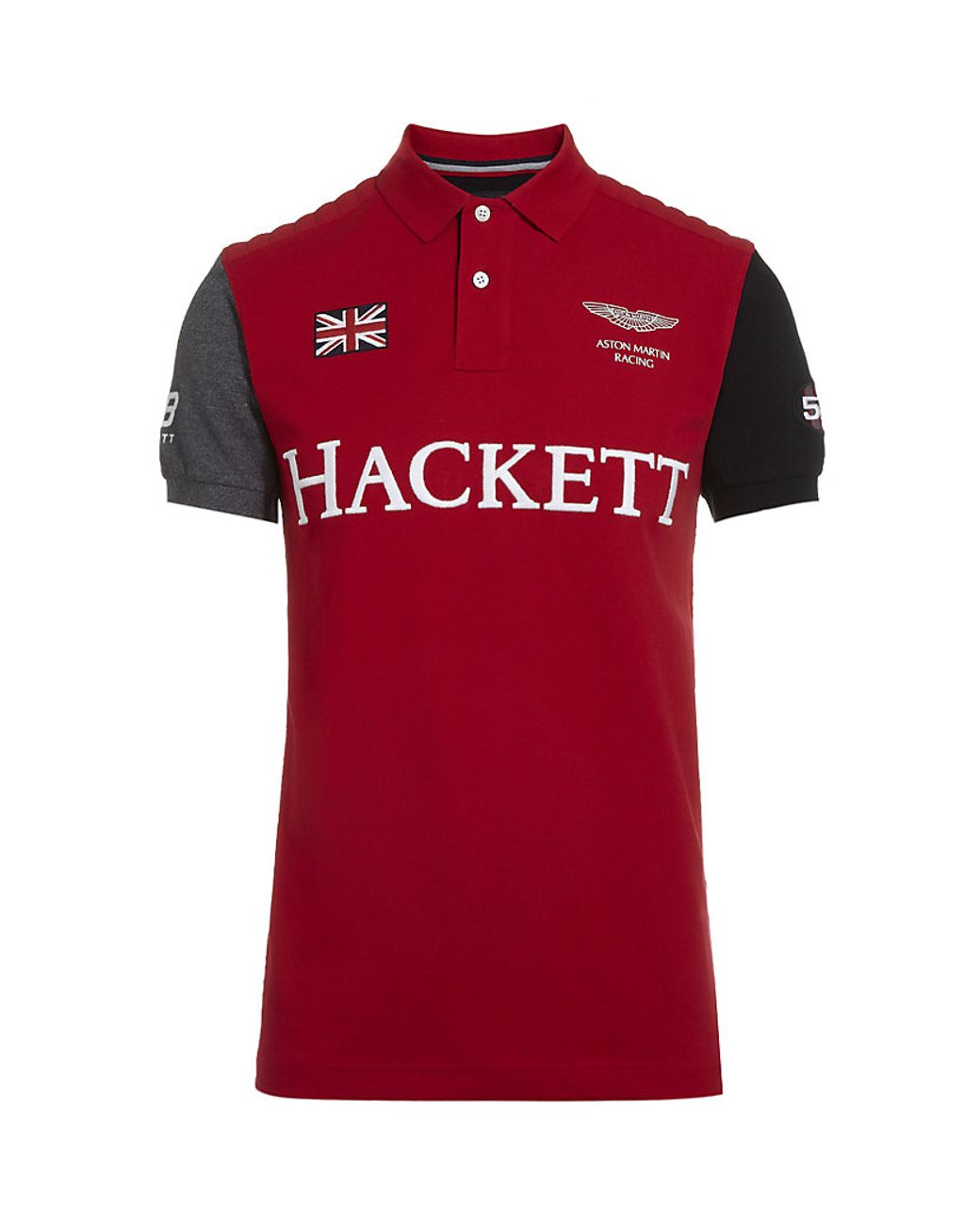 Hackett Aston Martin Racing Polo Shirt in Red for Men | Lyst Canada