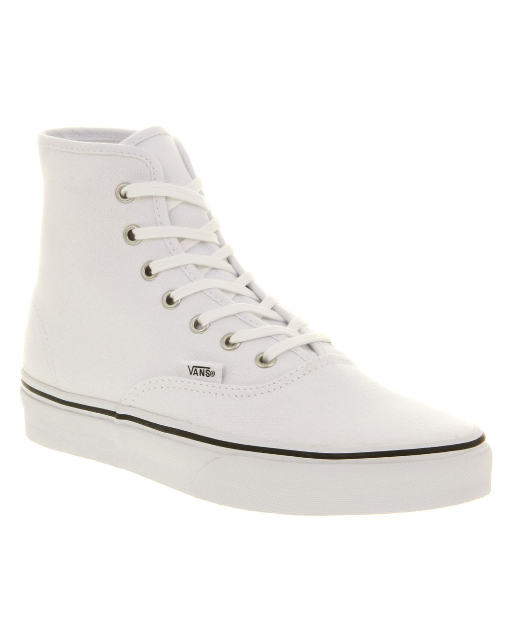 canvas black and white vans
