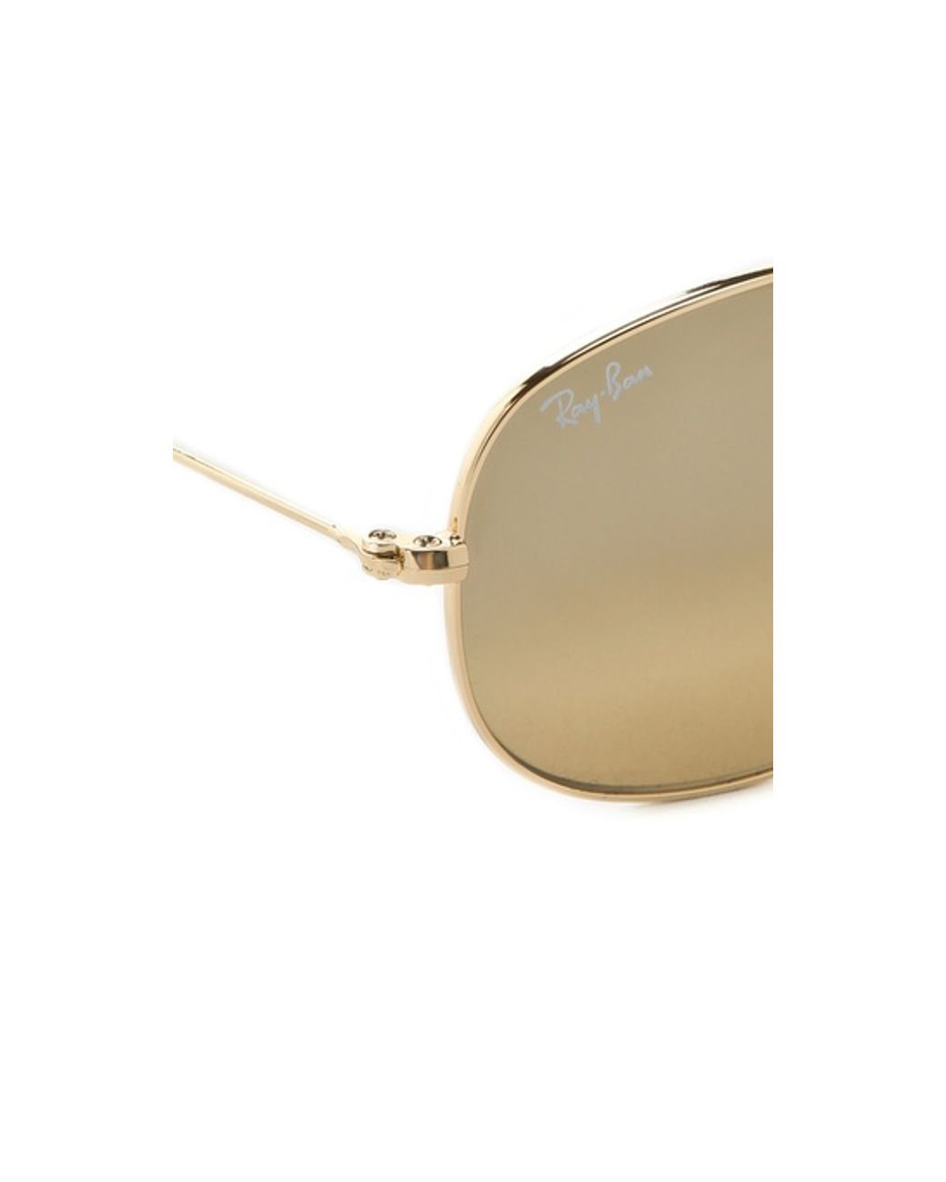 Ray-Ban New Classic Aviator Sunglasses in Brown | Lyst