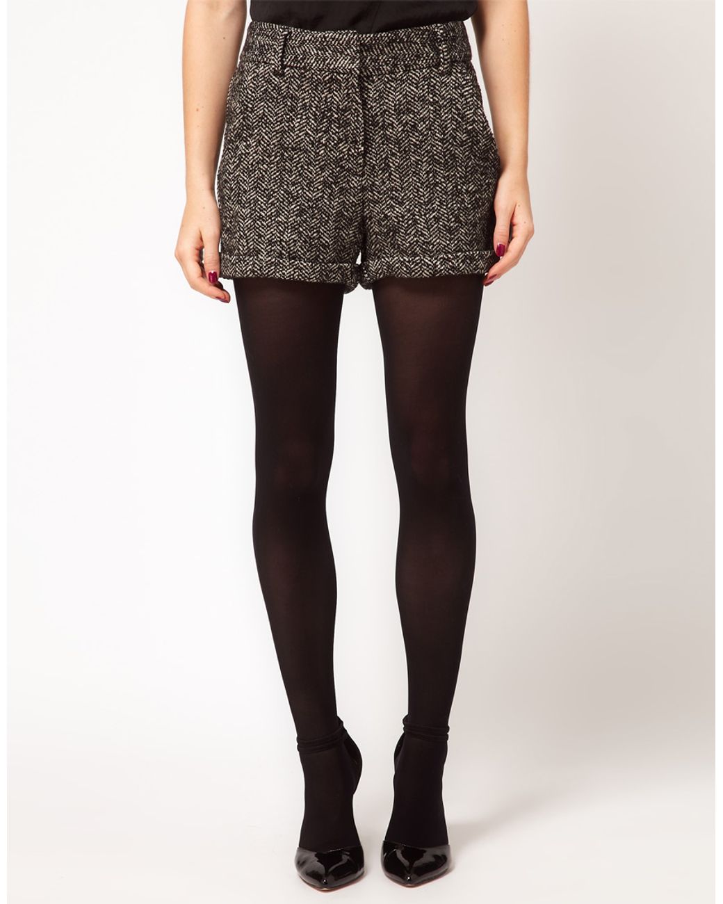 Asos tweed shorts Clearance