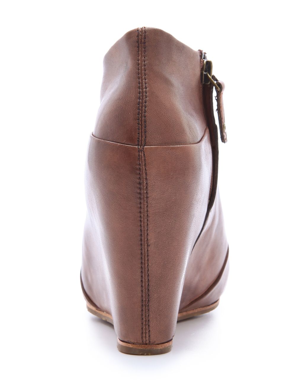 UGG Carmine Wedge Booties in Chestnut 