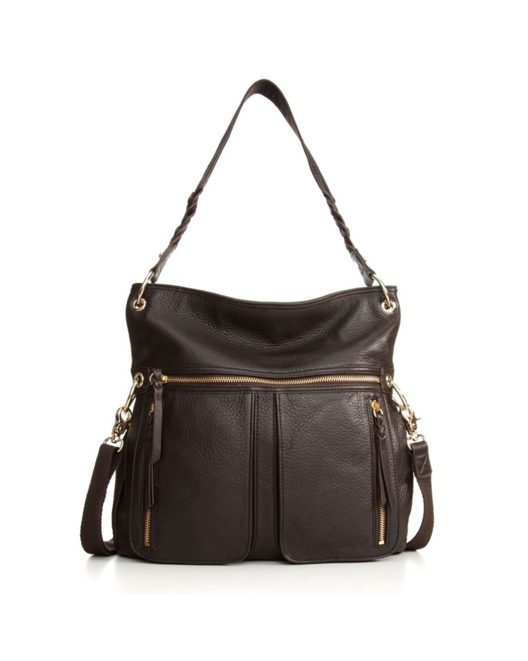 The Sak Pax Leather Large Crossbody Bag in Chocolate (Brown) Lyst