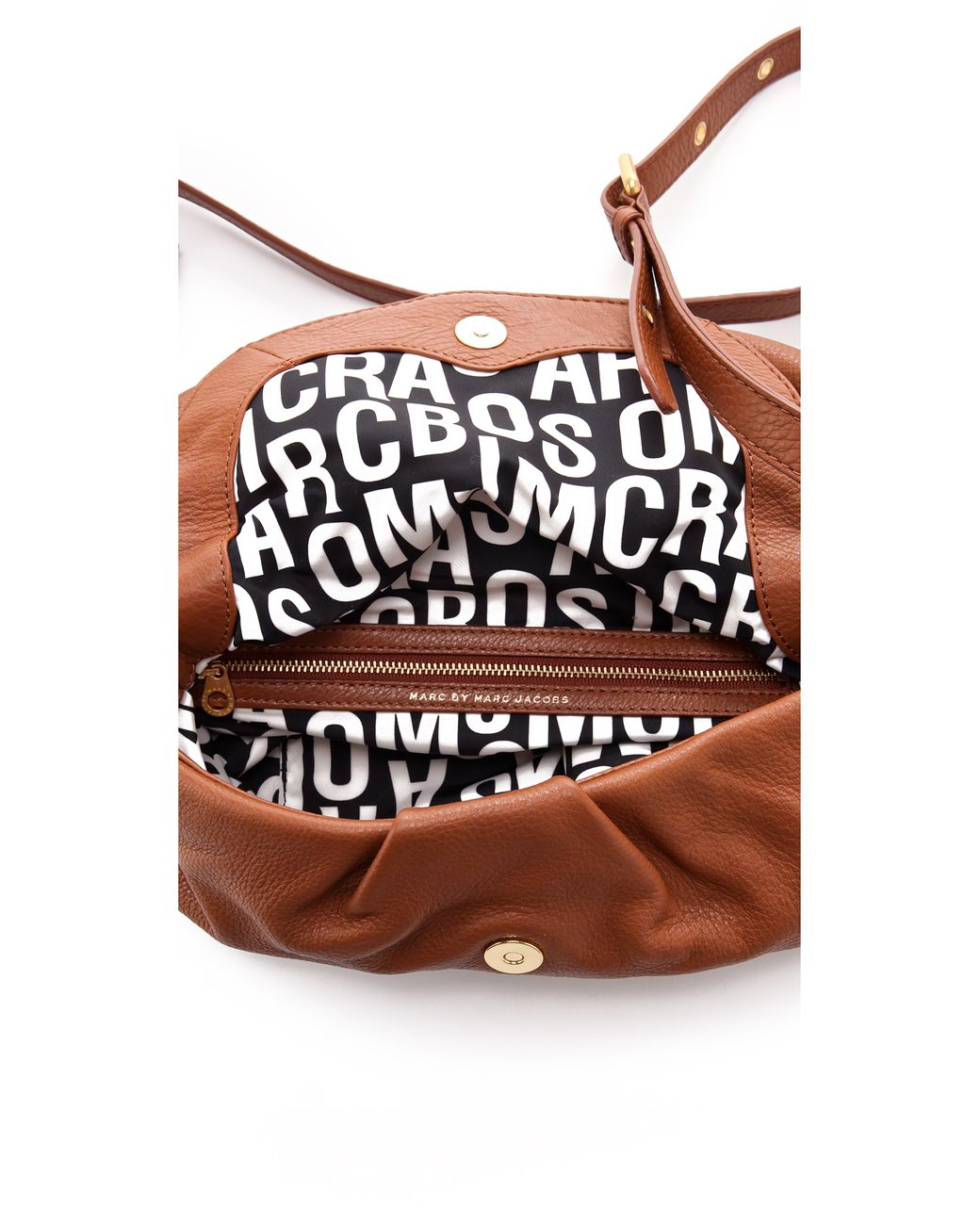 ショルダーバッグ Marc by Marc Jacobs Classic Q Bag Brown Marc by Marc Jacobs Classic Q Taupe Brown Pebbled Leather Shoulder