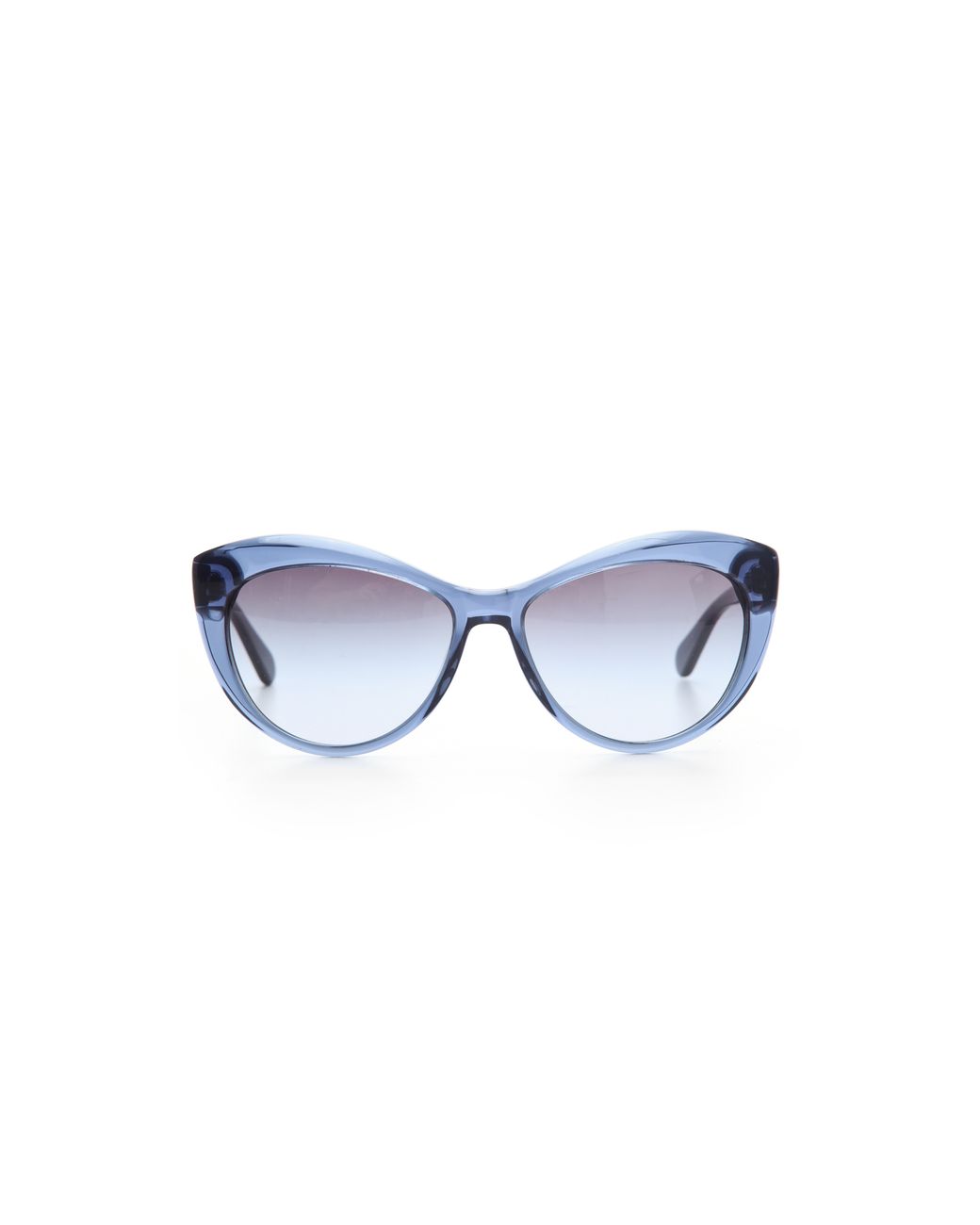 Tory Burch Oversized Cat Eye Sunglasses in Blue | Lyst