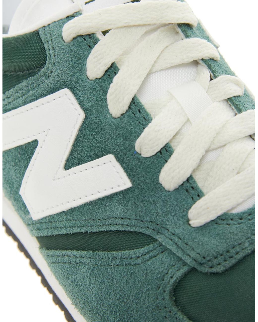 New Balance Suede 420 Green Vintage Trainers | Lyst