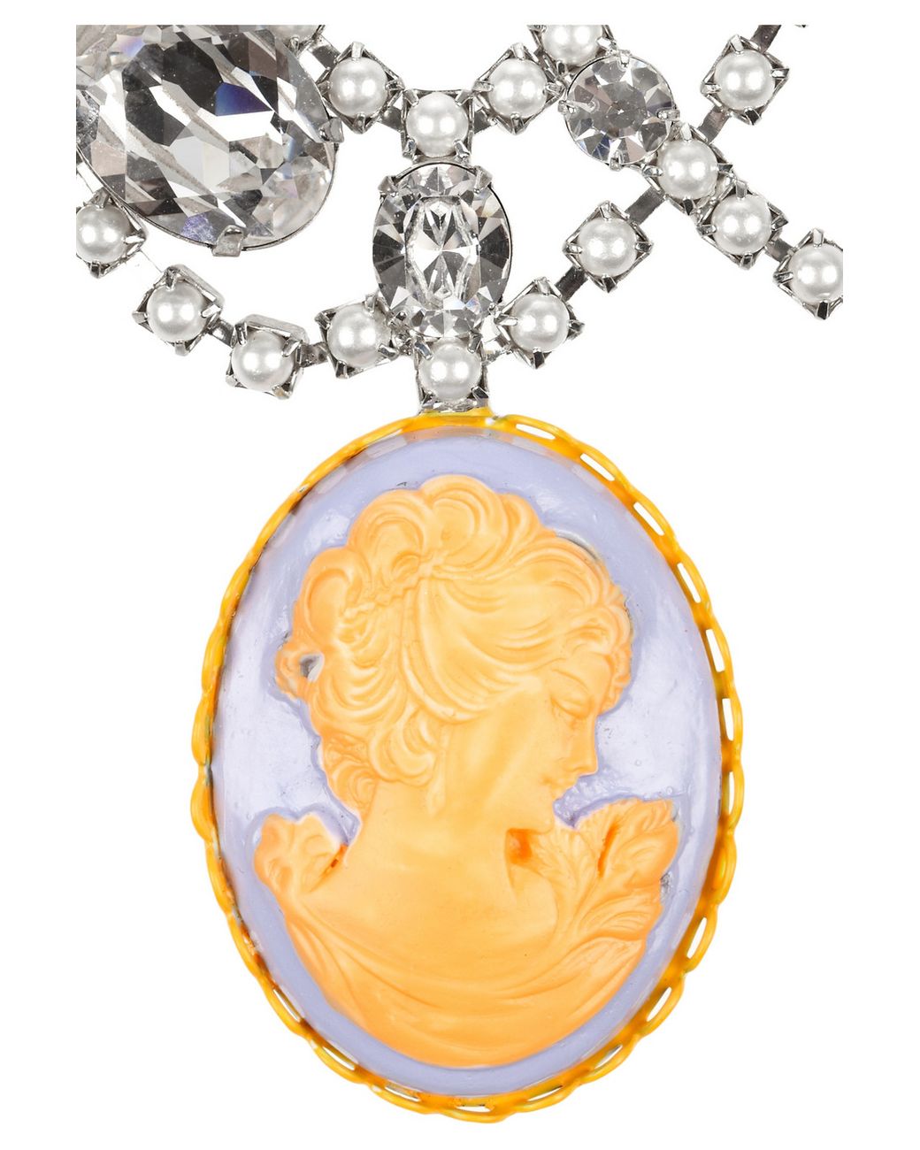 Tom binns hot sale cameo necklace