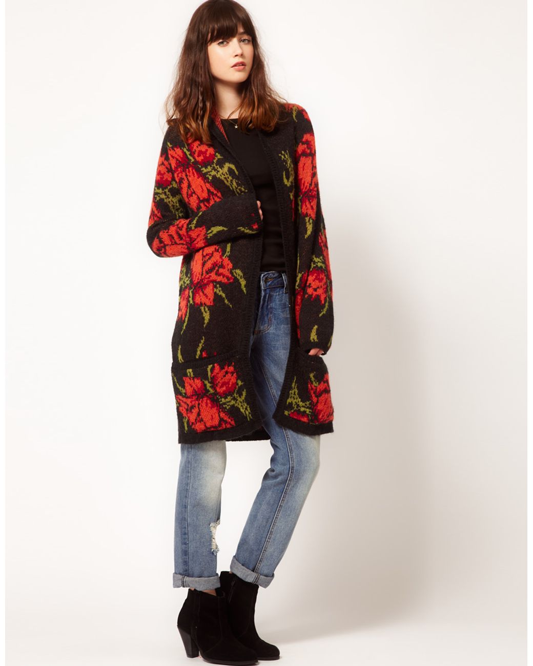 Free people flower power best sale cardigan