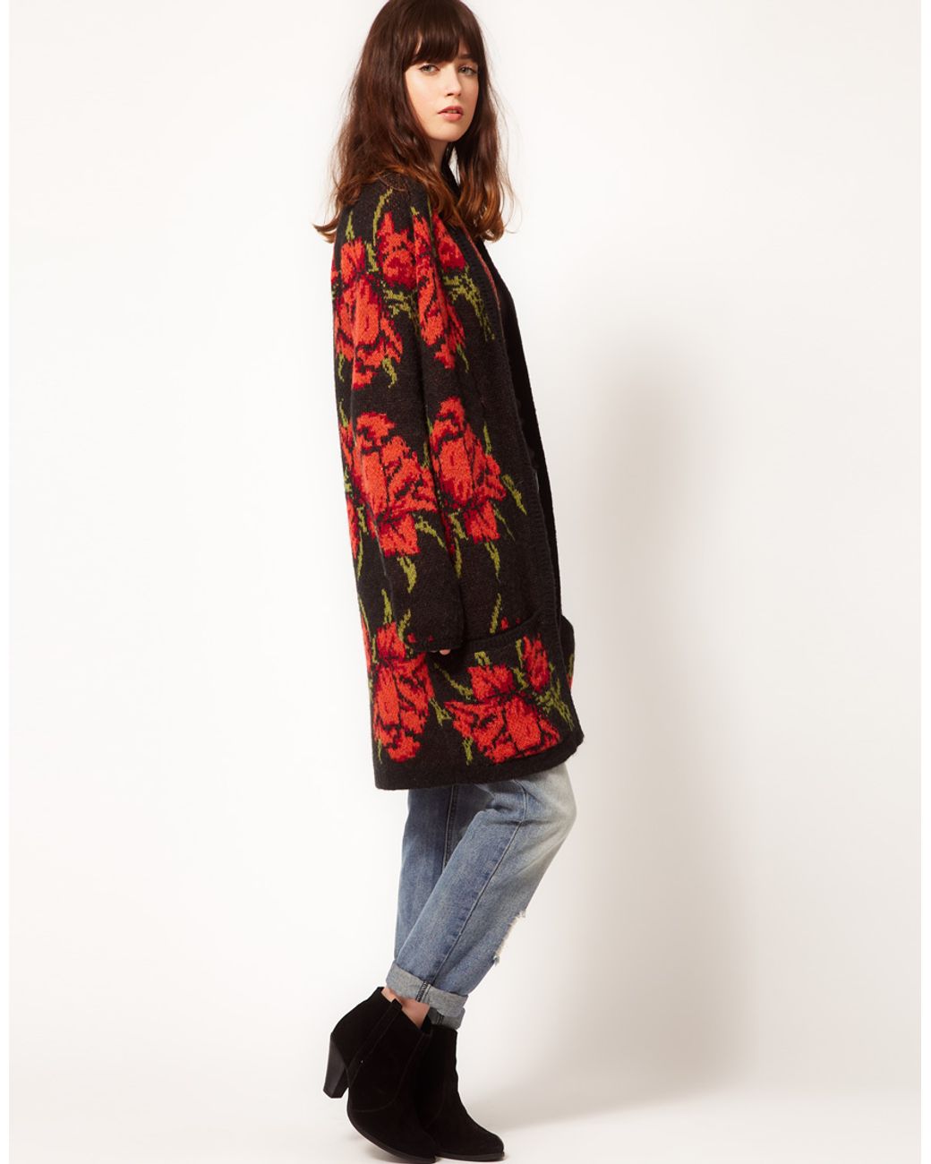 Free people flower power best sale cardigan