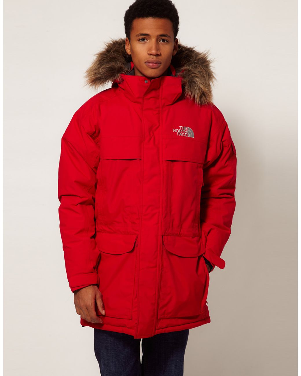 The North Face Mcmurdo Parka in Red for Men | Lyst