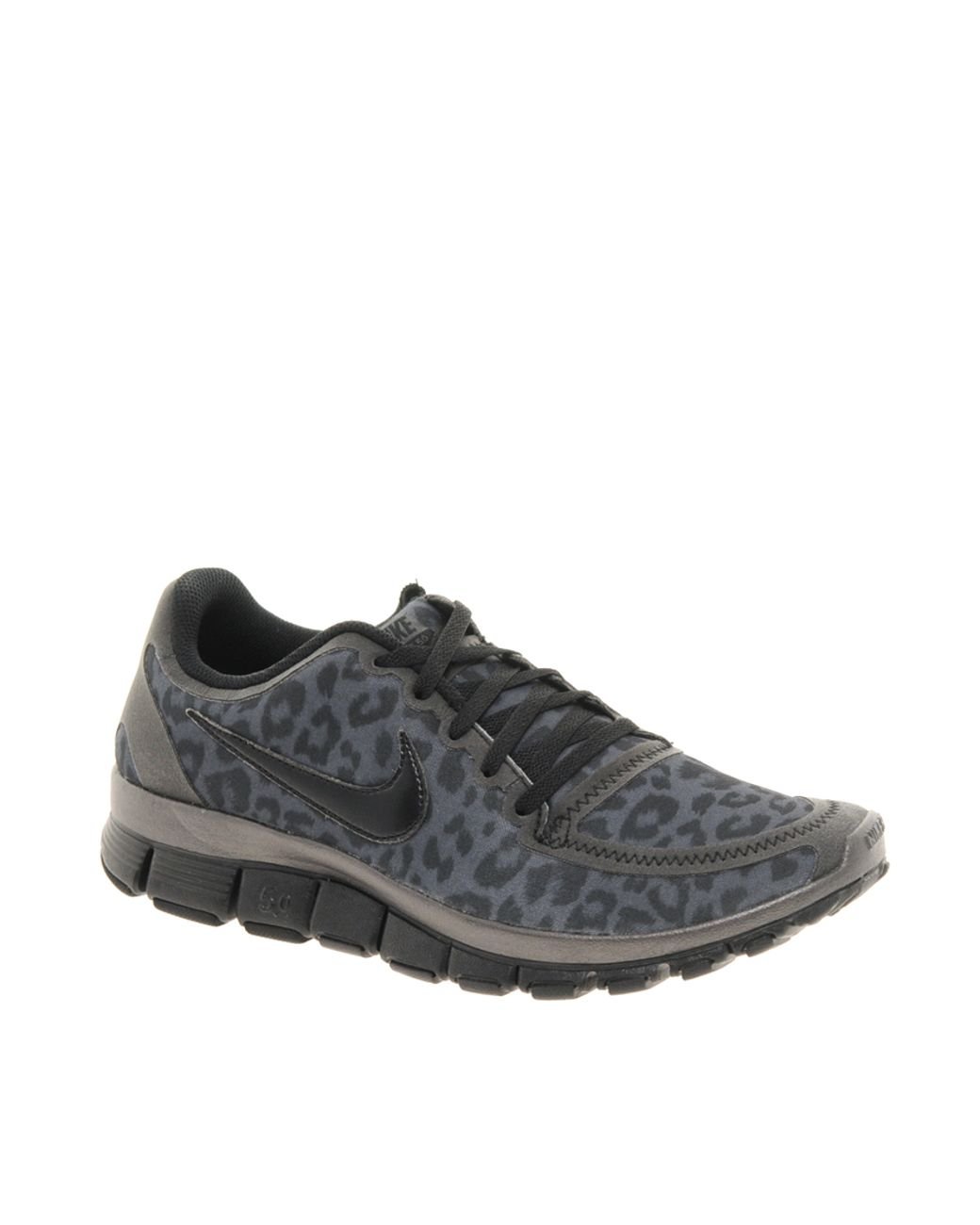 Black leopard print 'free runs sales