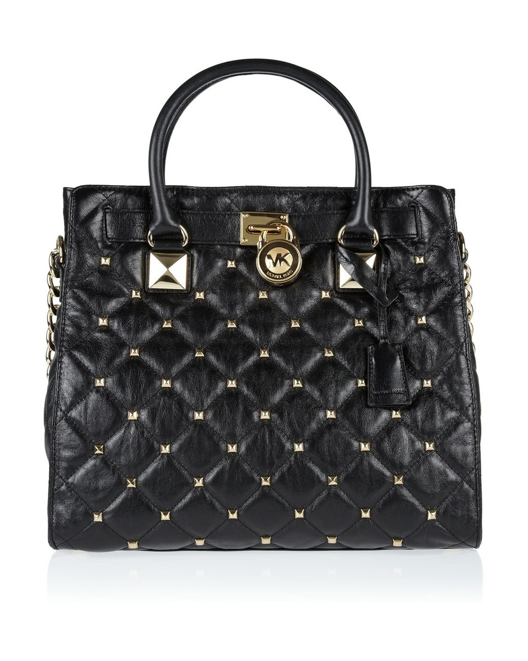 Patent leather handbag Michael Kors Black in Patent leather - 17587831