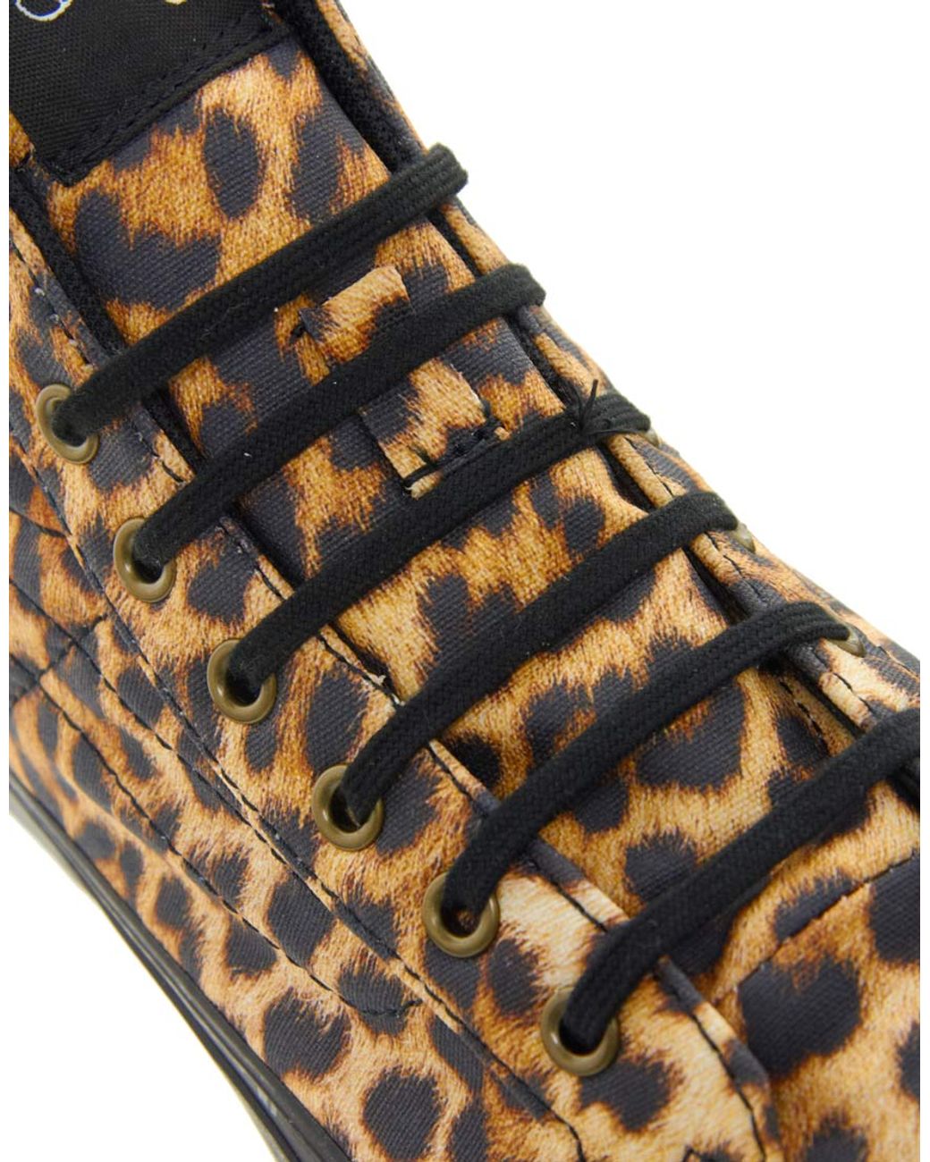 platform leopard vans