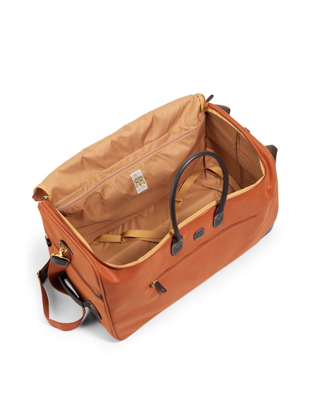 Bric's Carryon Rolling Duffel Bag in Brown Lyst