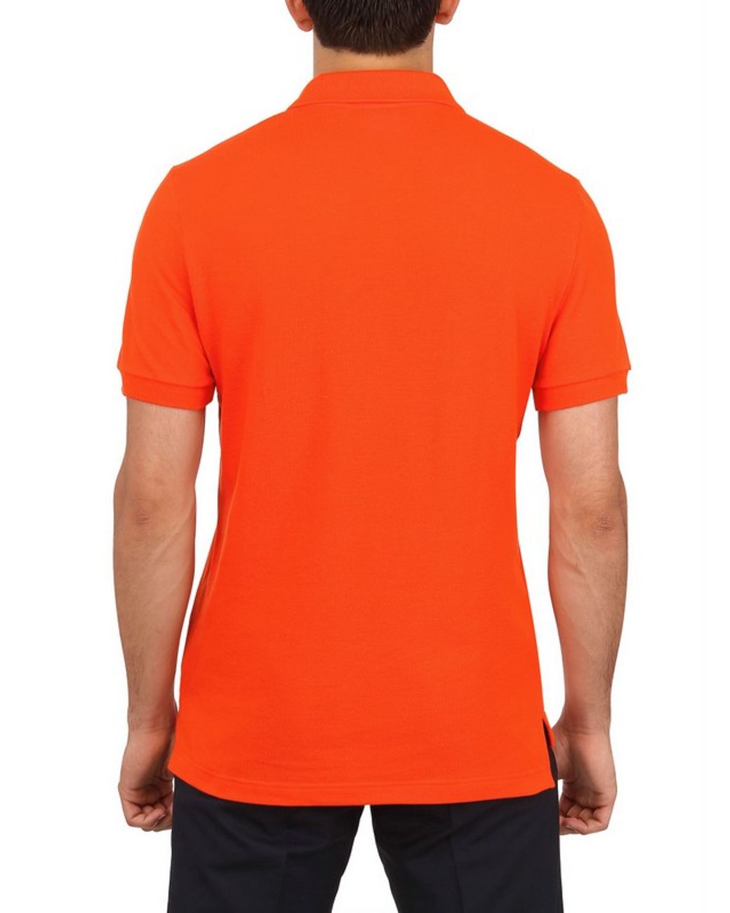 Lacoste Petit Piqué Polo Shirt in Neon Orange (Orange) for Men Lyst