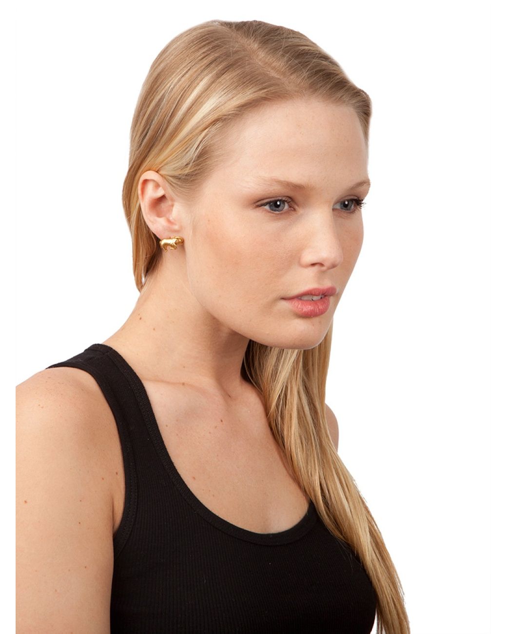 BaubleBar Julie Vos Gold Elephant Studs 