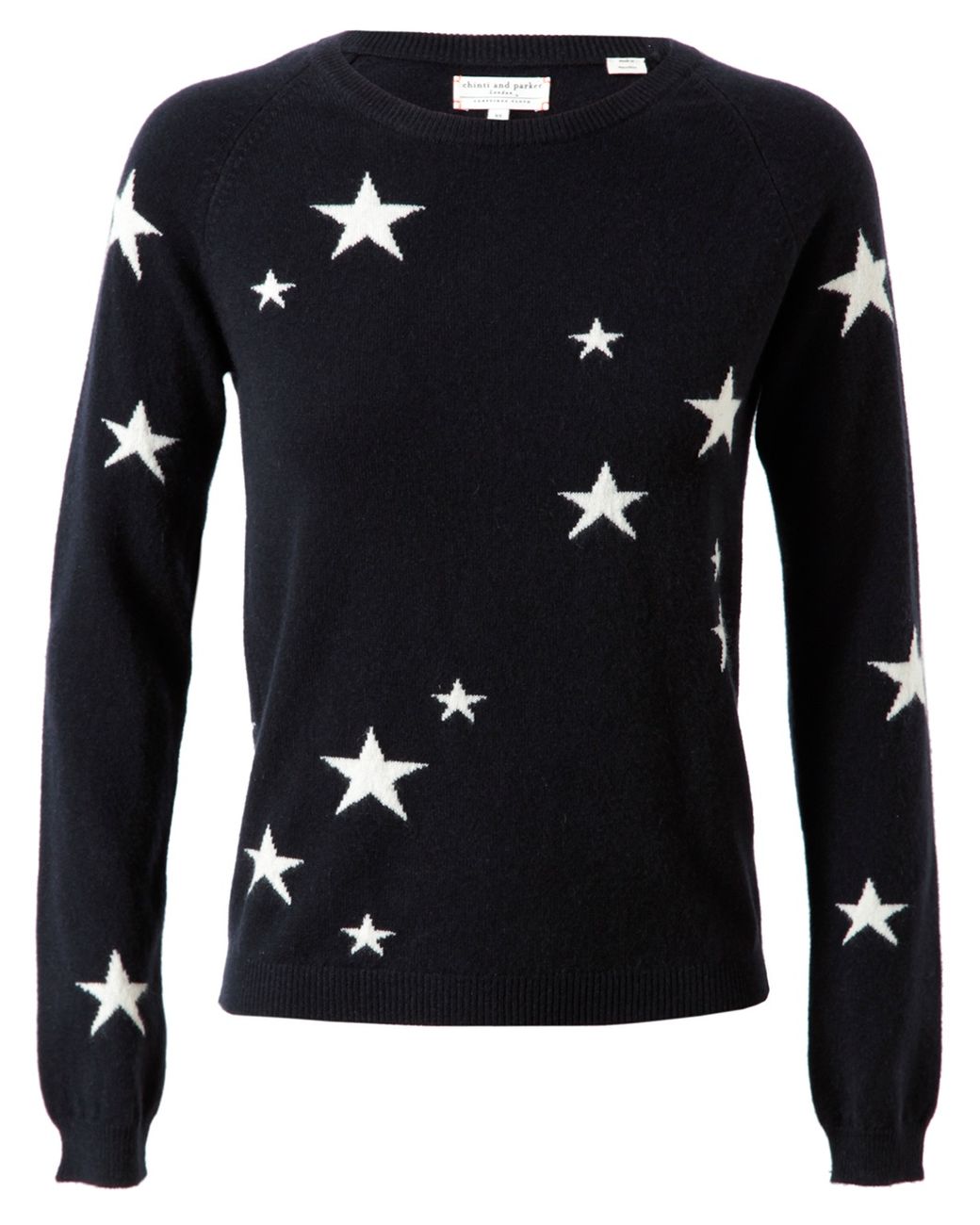 Lyst - Chinti & parker Star Intarsia Sweater in Blue - Save 61%