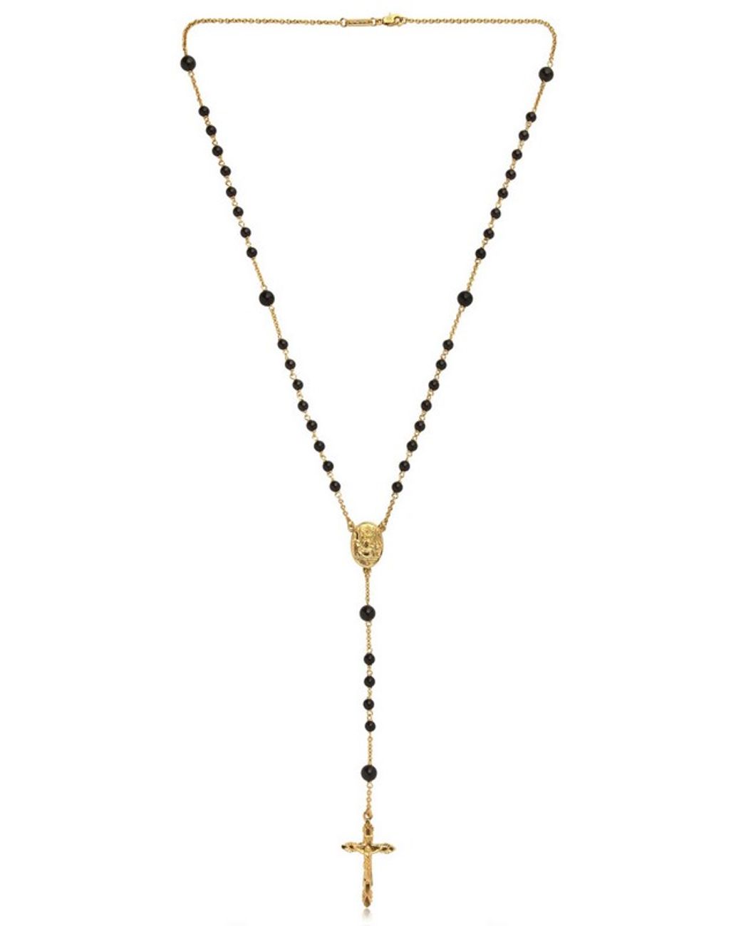 Black online gold rosary