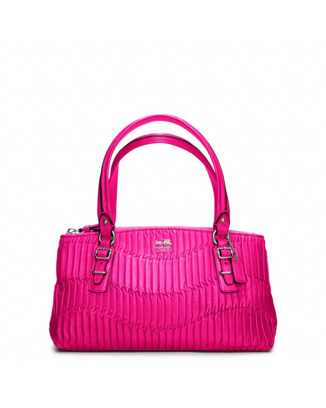 Coach gathered deals leather bag
