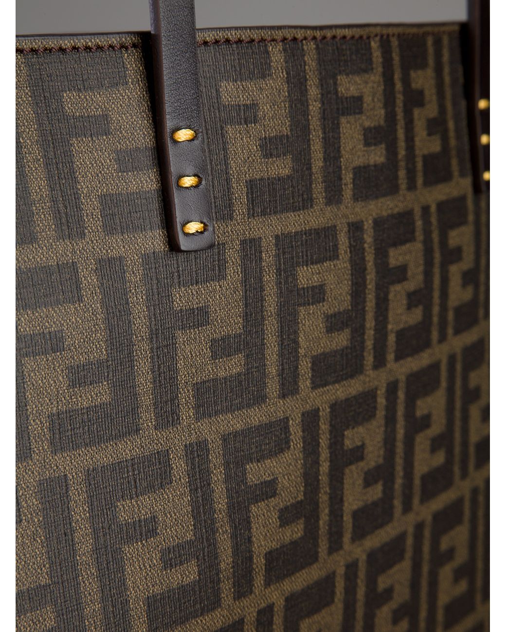 Fendi shopper bag monogram best sale