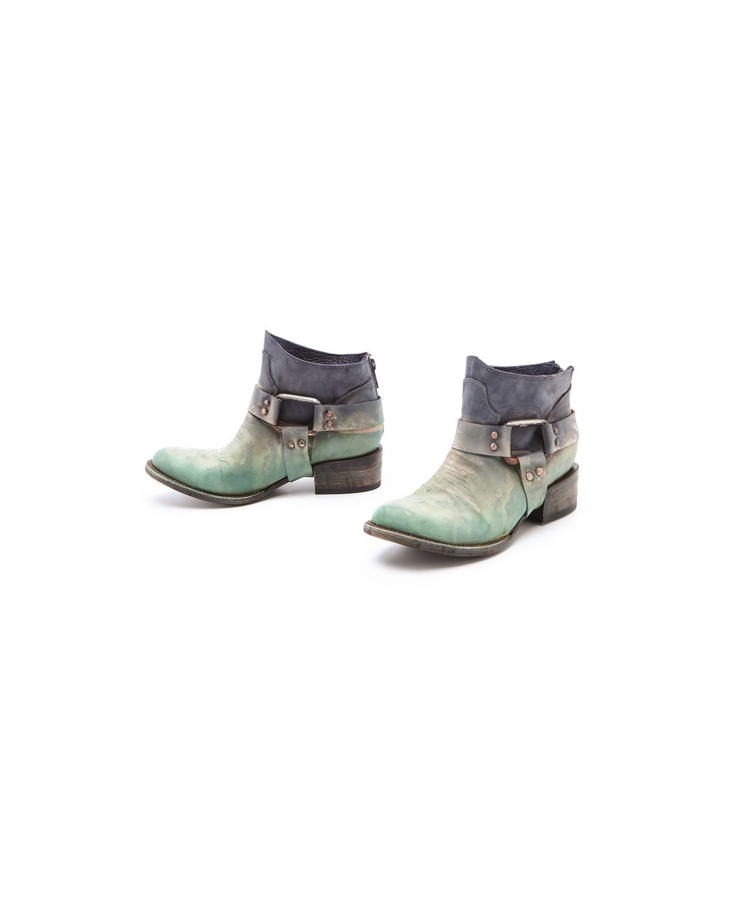 Steven Phoenix Low Dipped Booties 