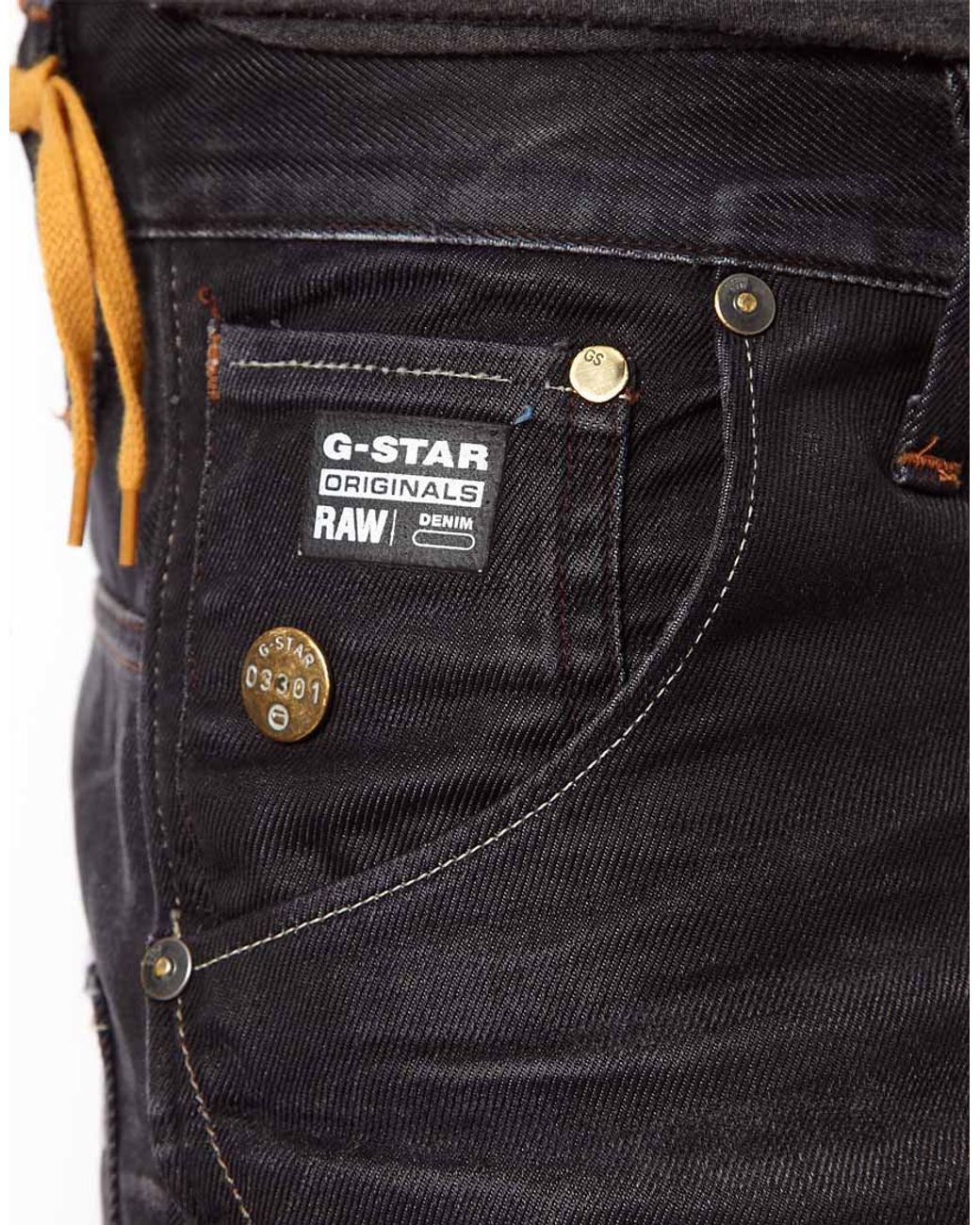 Langskomen lip leraar G-Star RAW G Star Arc Loose Tapered Jeans in Gray for Men | Lyst