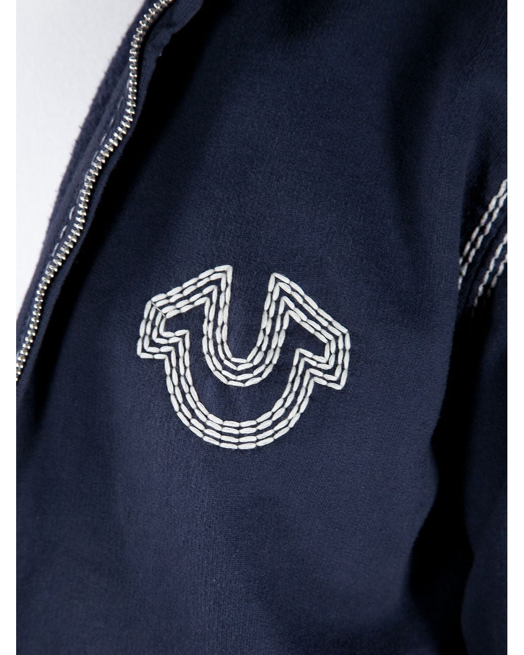 True Religion Hooded Sweater in Navy 
