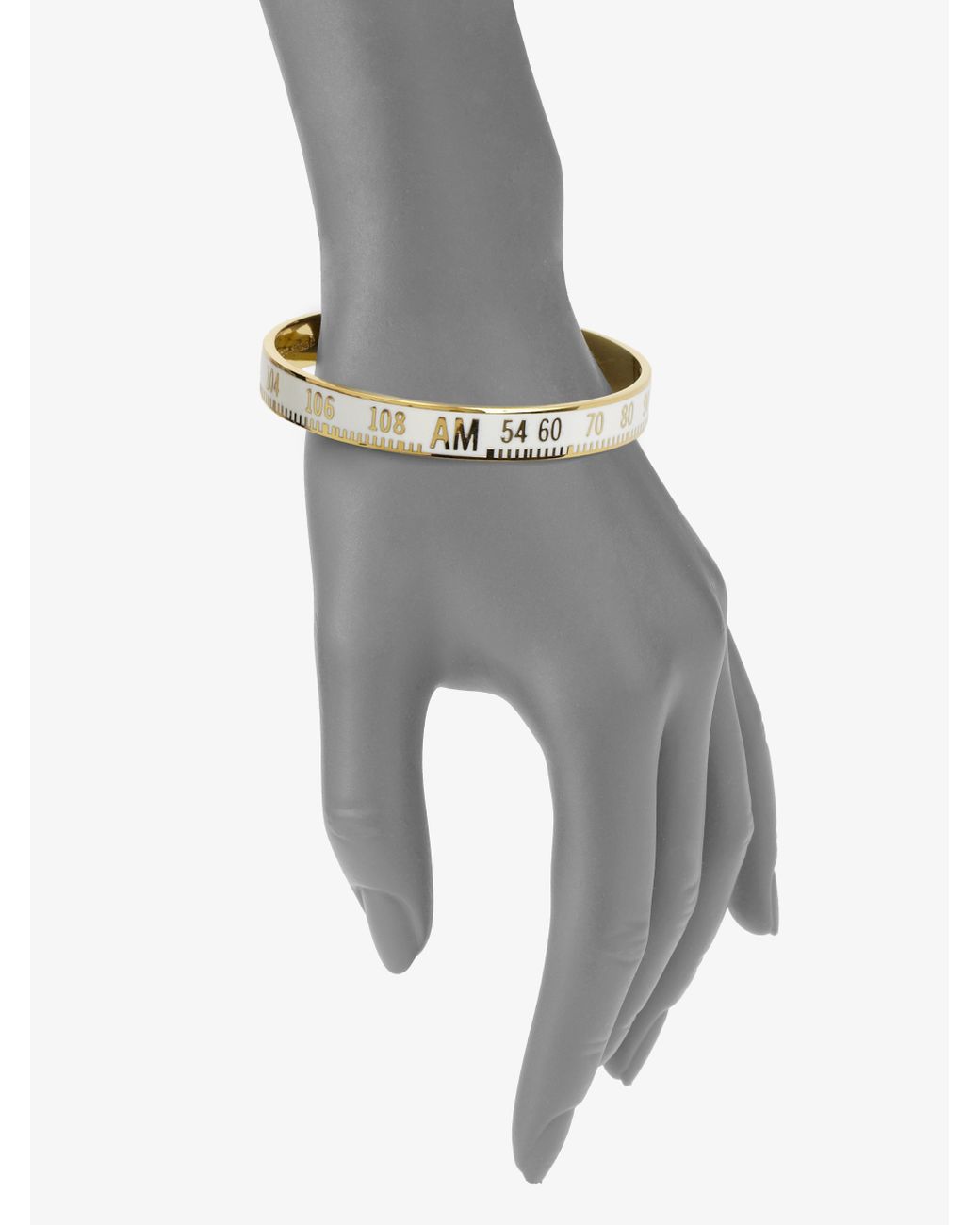 Kate Spade Tune in Bangle Bracelet in Metallic Lyst
