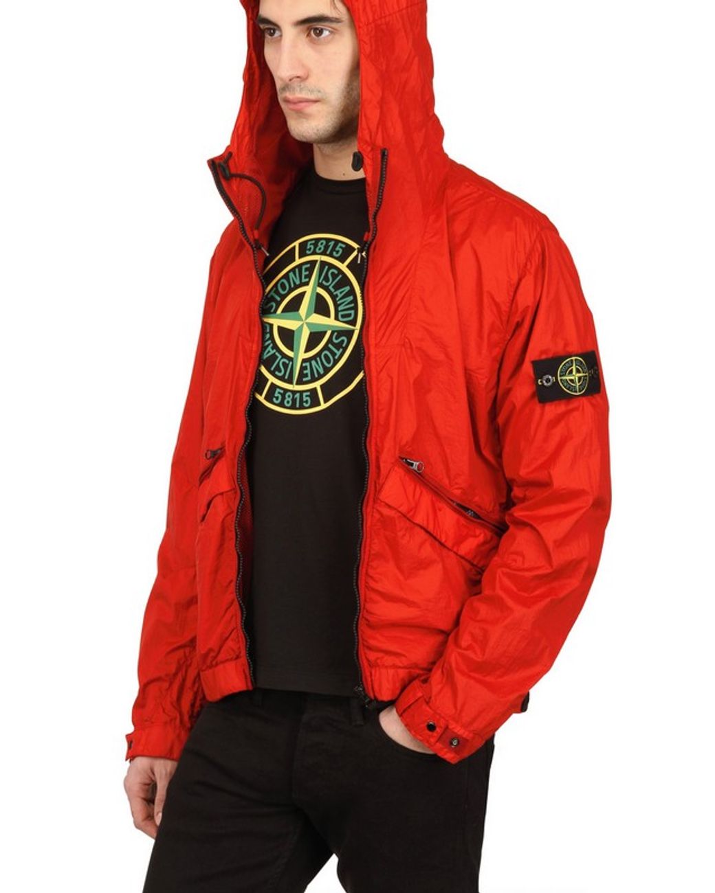 Waterproof Dyed Nylon Casual Jacket 