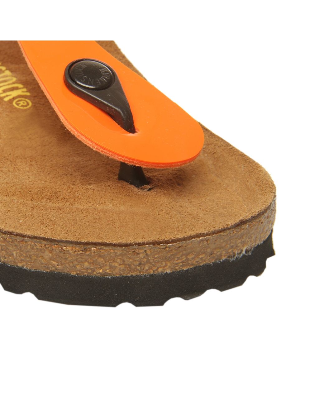 Birkenstock Gizeh Sandals in Orange Lyst Canada