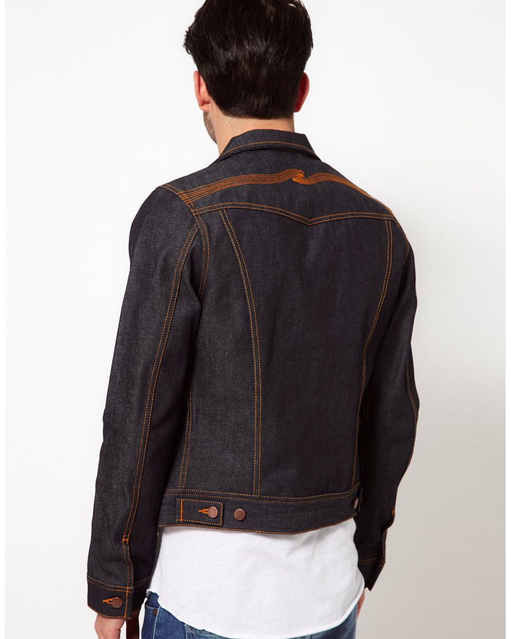 Nudie Jeans Denim Jacket Conny Dry Organic in Blue for Men | Lyst
