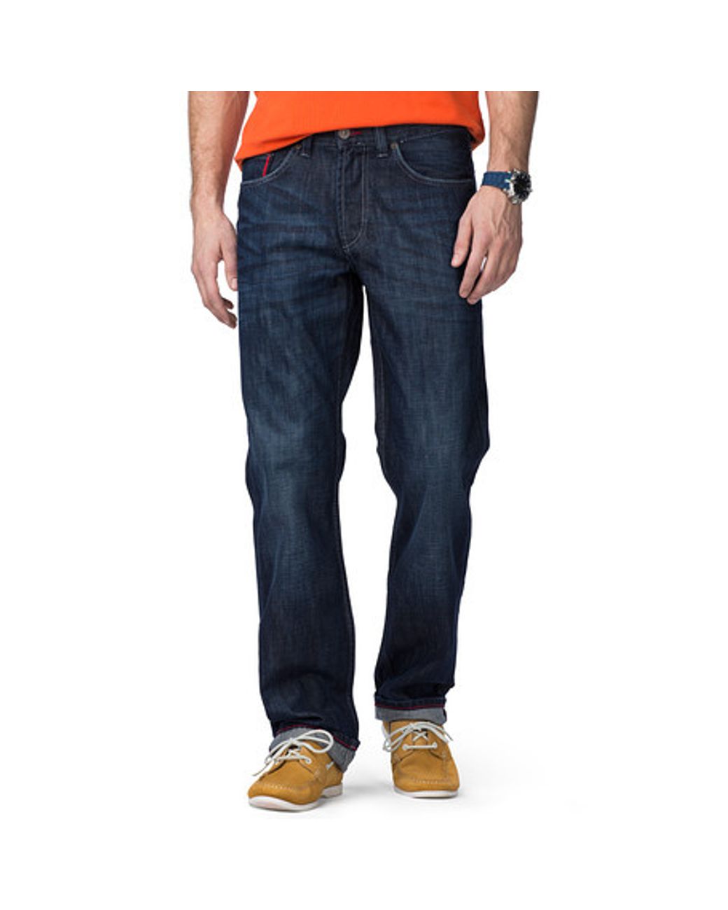 Tommy Hilfiger Madison Comfort Fit Jeans in Blue for Men | Lyst UK