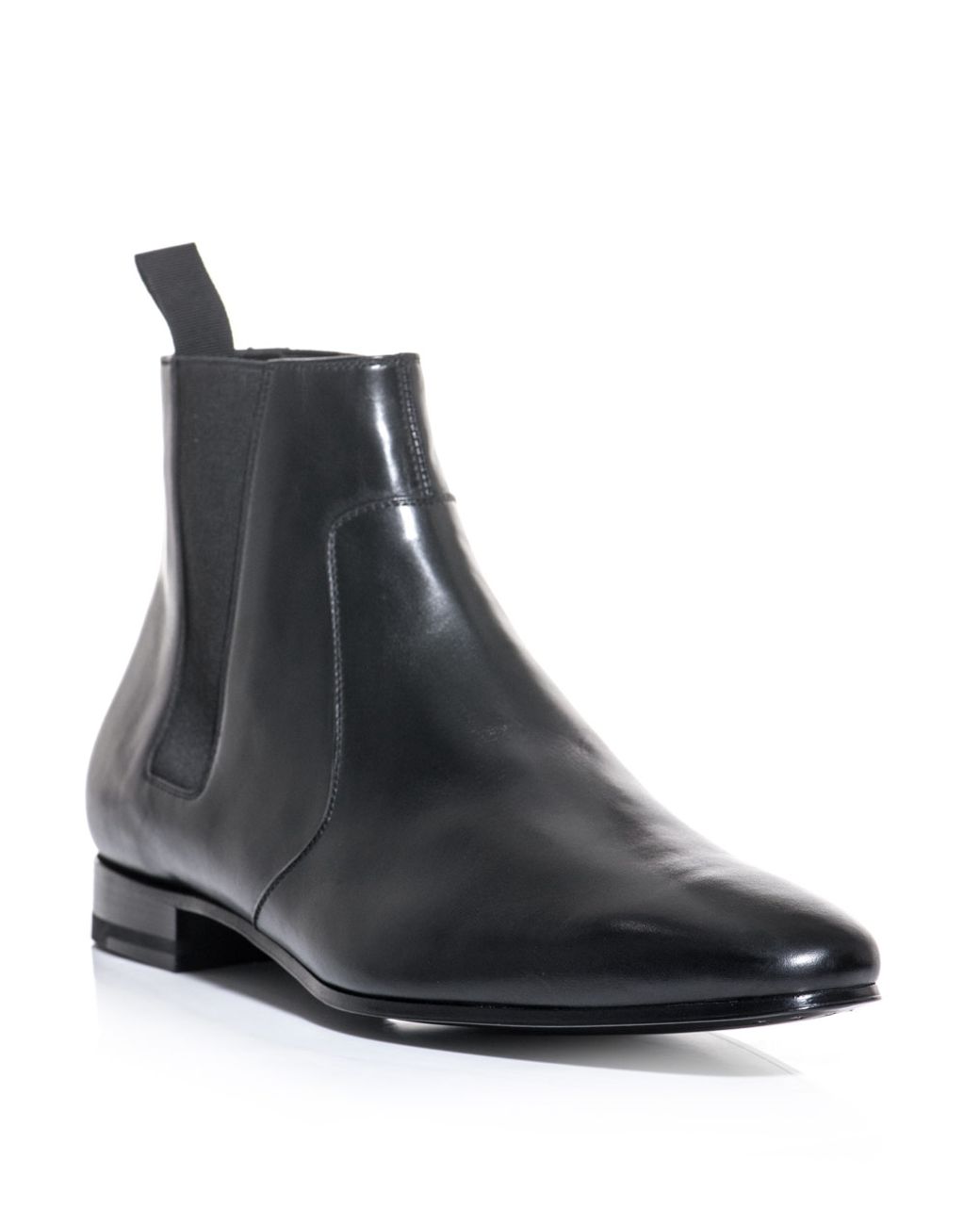 saint laurent flat boots