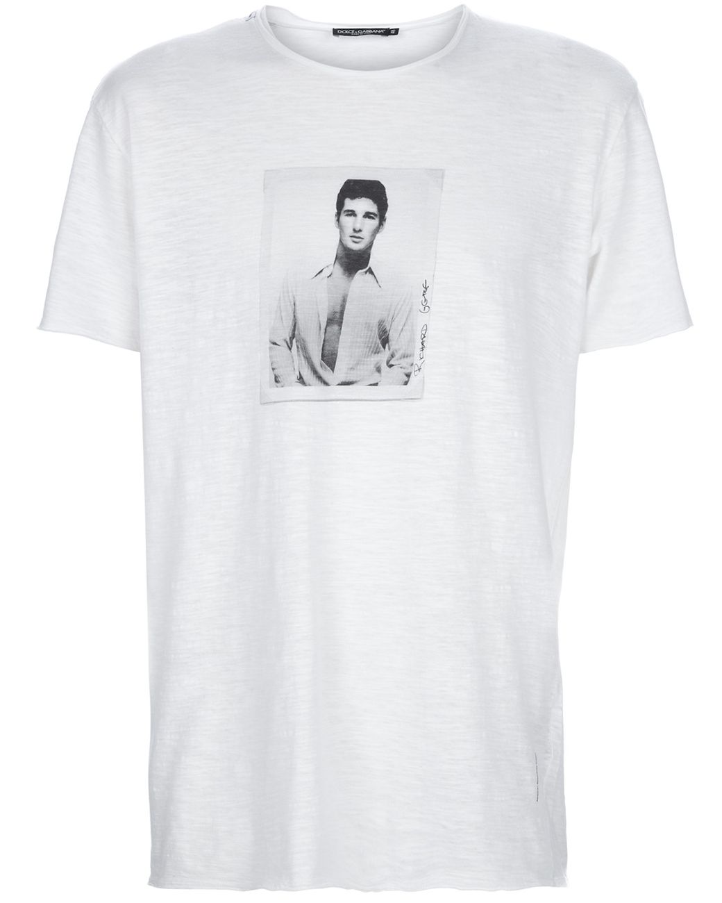 Dolce & Gabbana Richard Gere Tshirt in White for Men | Lyst