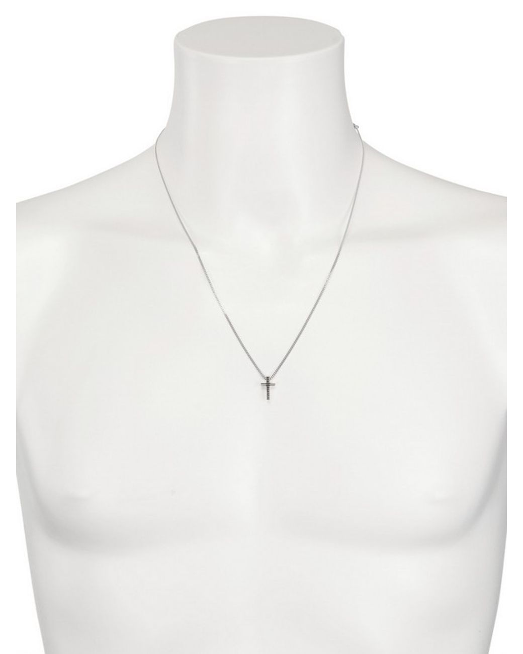 Dior Homme Cross Pendant Necklace in Metallic for Men | Lyst
