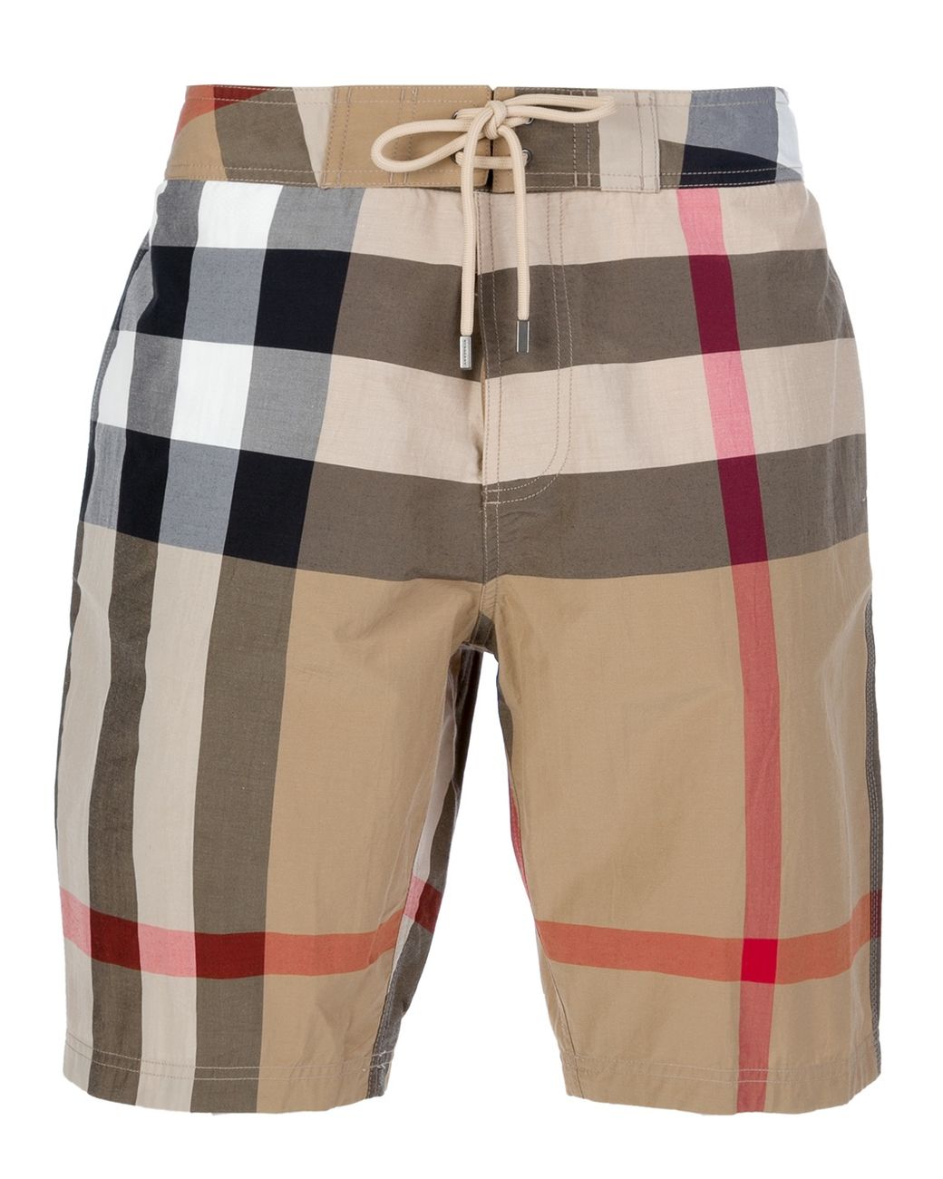 Burberry Brit Checked Shorts in Natural for Men Lyst UK