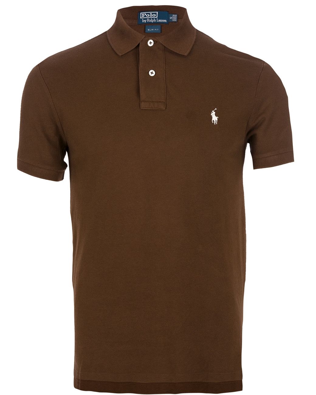 Polo Ralph Lauren Classic Polo Shirt in Brown for Men | Lyst