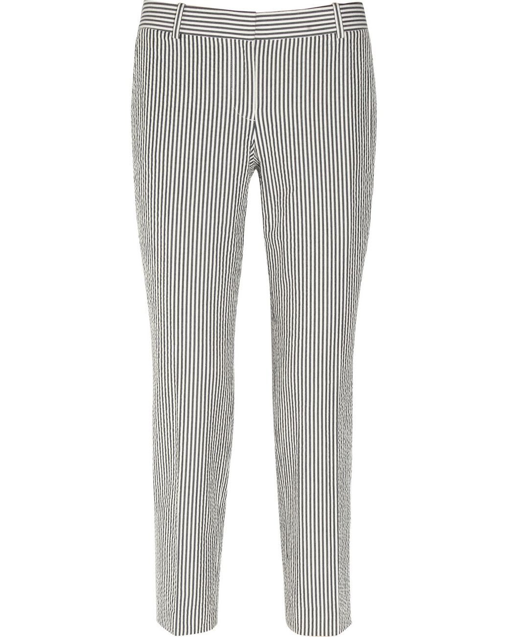 Seersucker capri shop pants