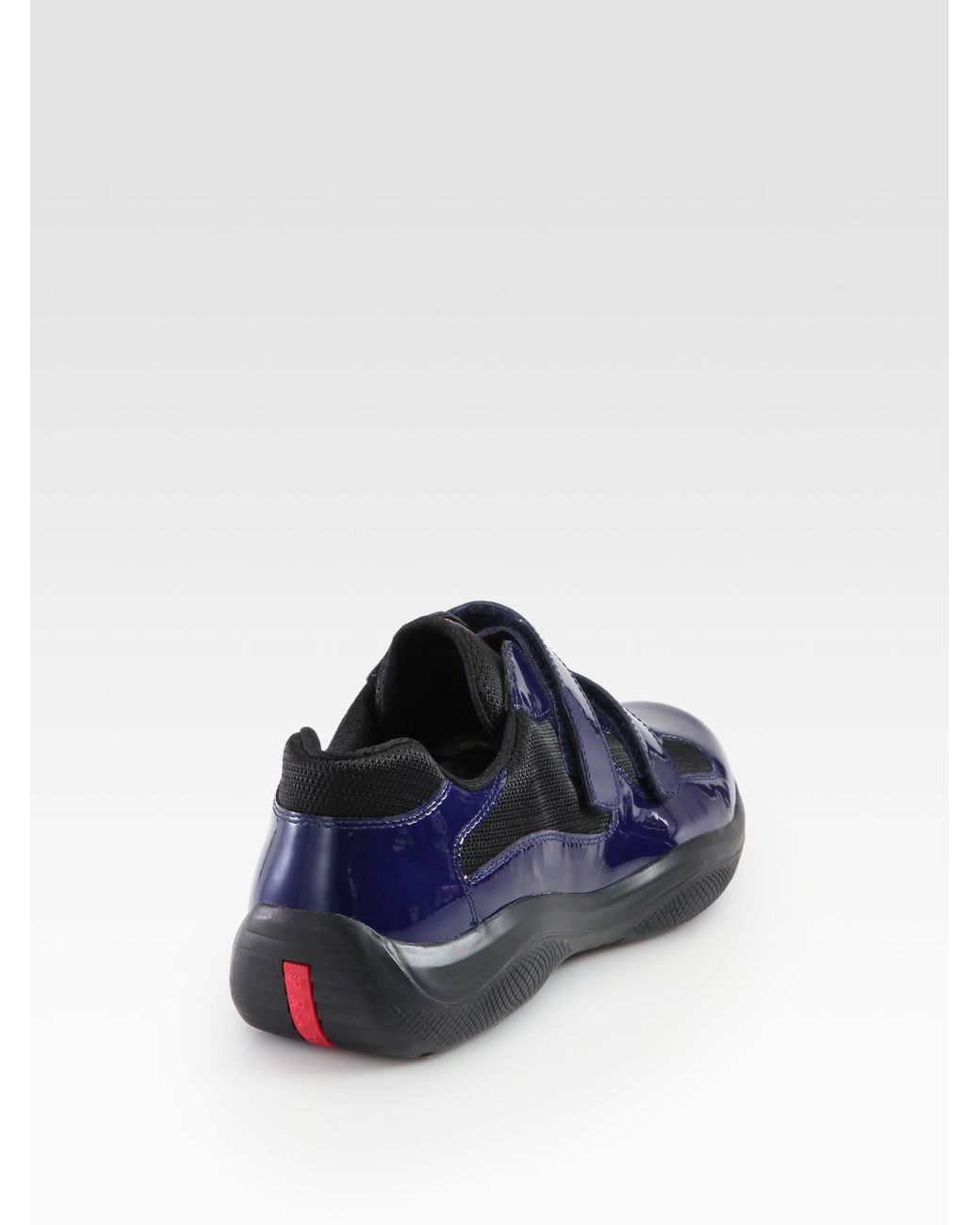 Prada Double Strap Sneakers in Blue for Men | Lyst