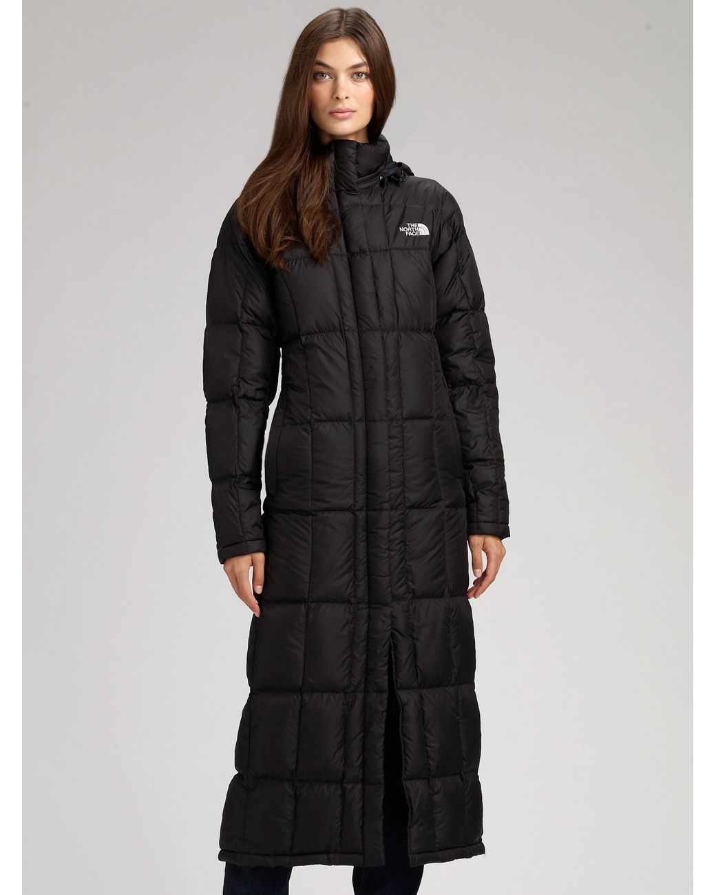 the north face long puffer jacket
