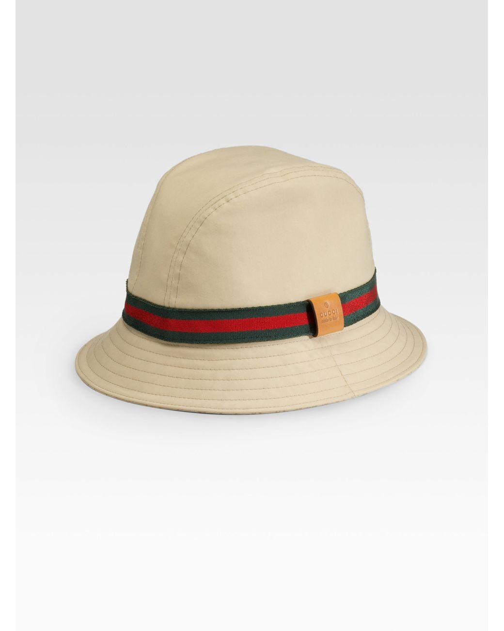 Gucci Bucket Hat in Natural for Men | Lyst